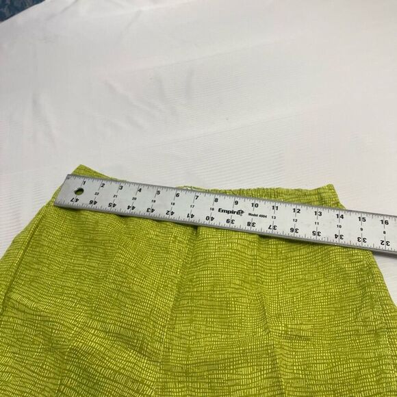 Click By Color Me Cotton Green Lagenlook Art To Wear Linen Pant Set Outfit Large - Picture 13 of 14